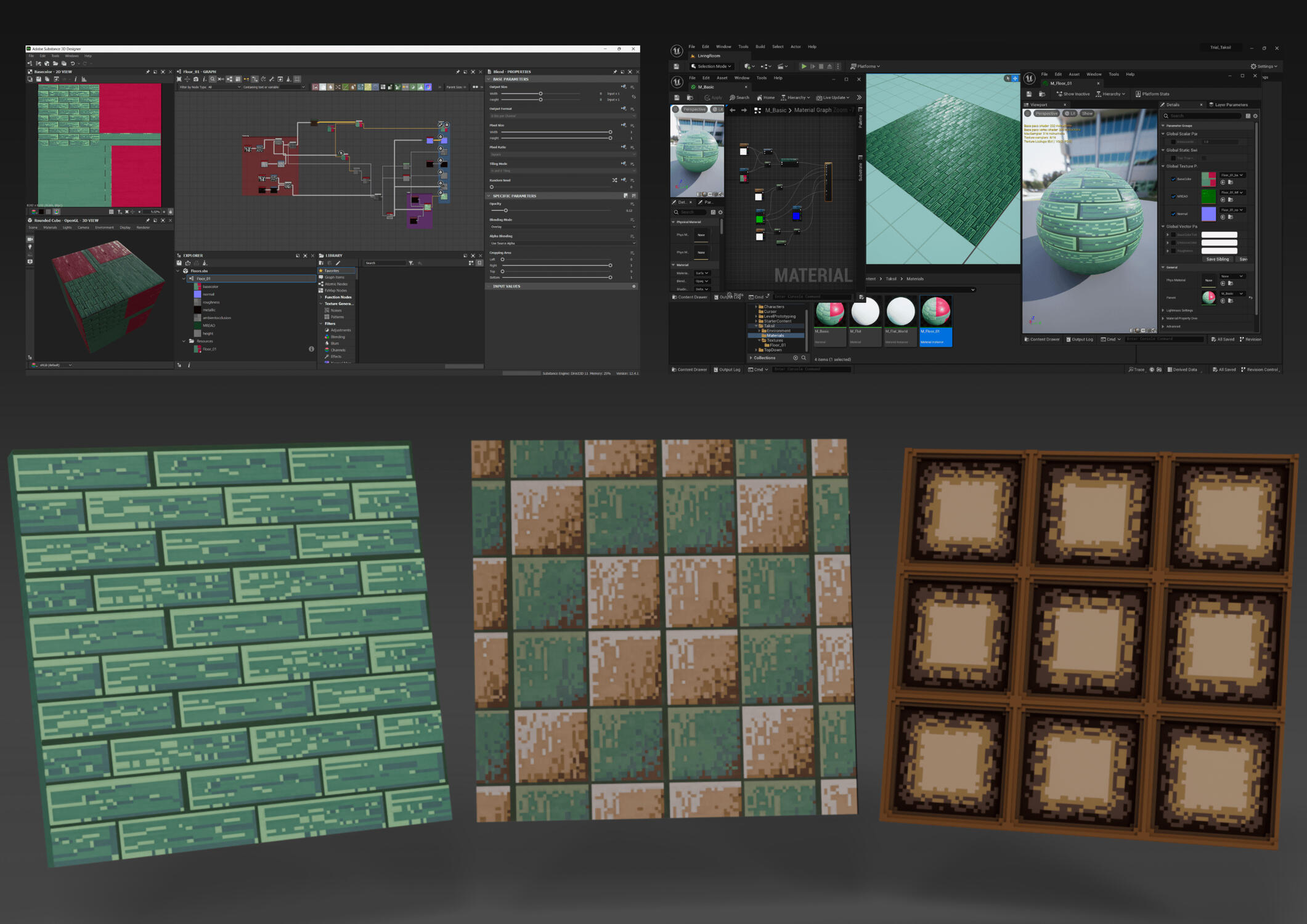 Modular Floor and Ceiling